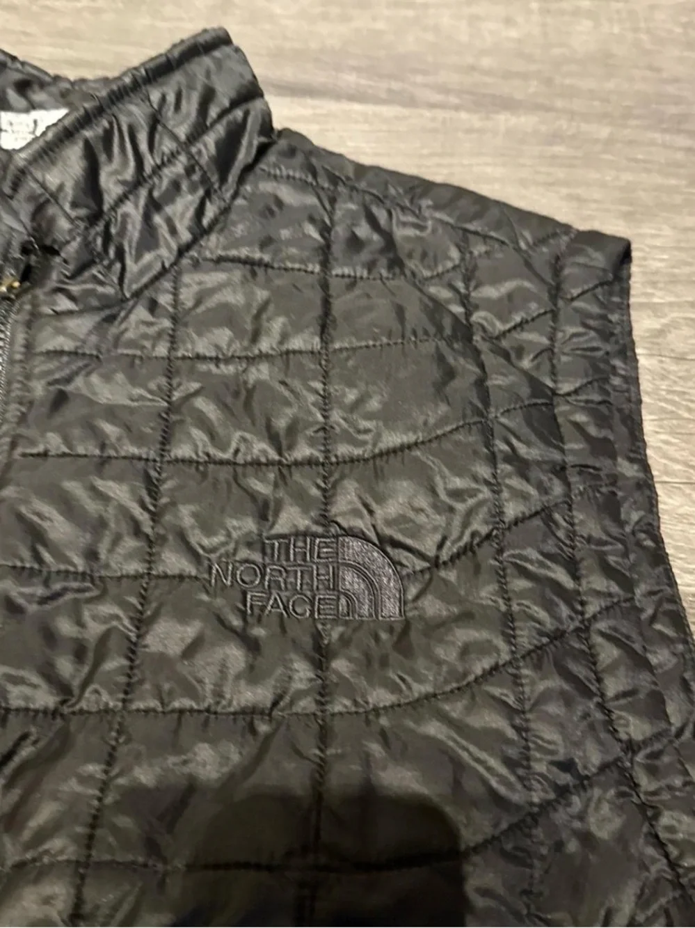 The North Face Black Quilted Thermoball Vest